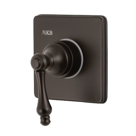 Kingston Brass KS3045AL Single-Handle Three-Way Diverter Valve with Trim Kit KS3045AL